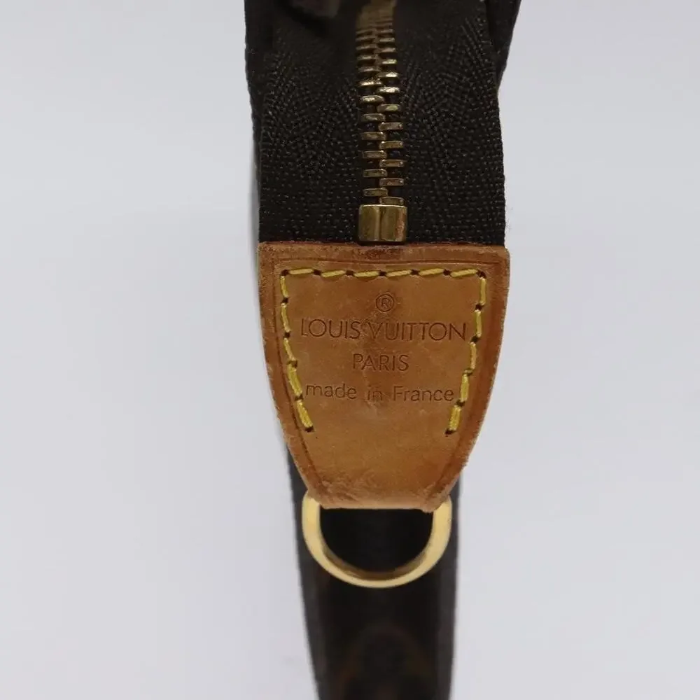 Louis Vuitton Monogram Bucket PM Accessory Pouch Brown